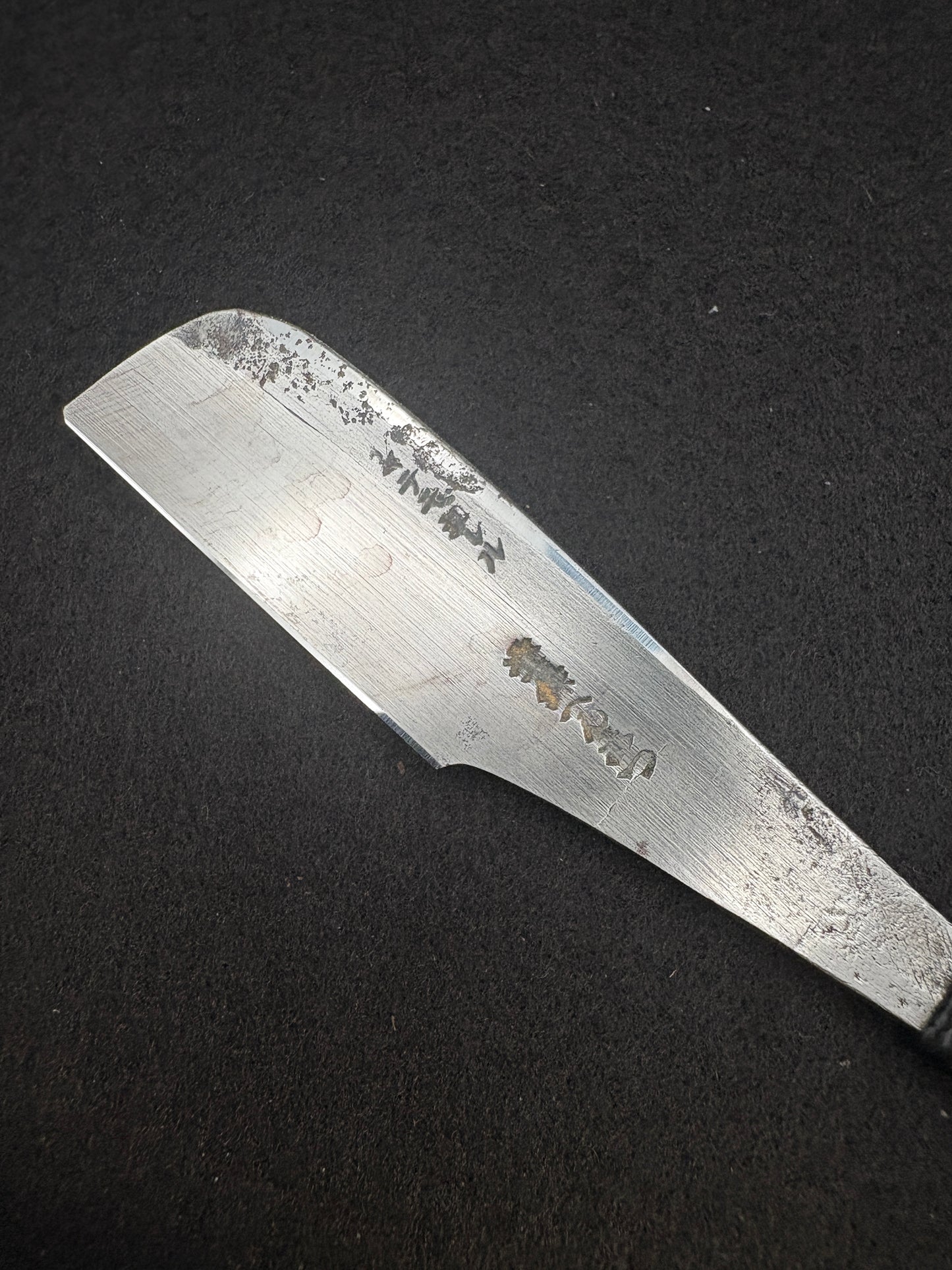 Henkotsu Vintage Japanese Kamisori Straight Razor Shave Ready Custom Grip