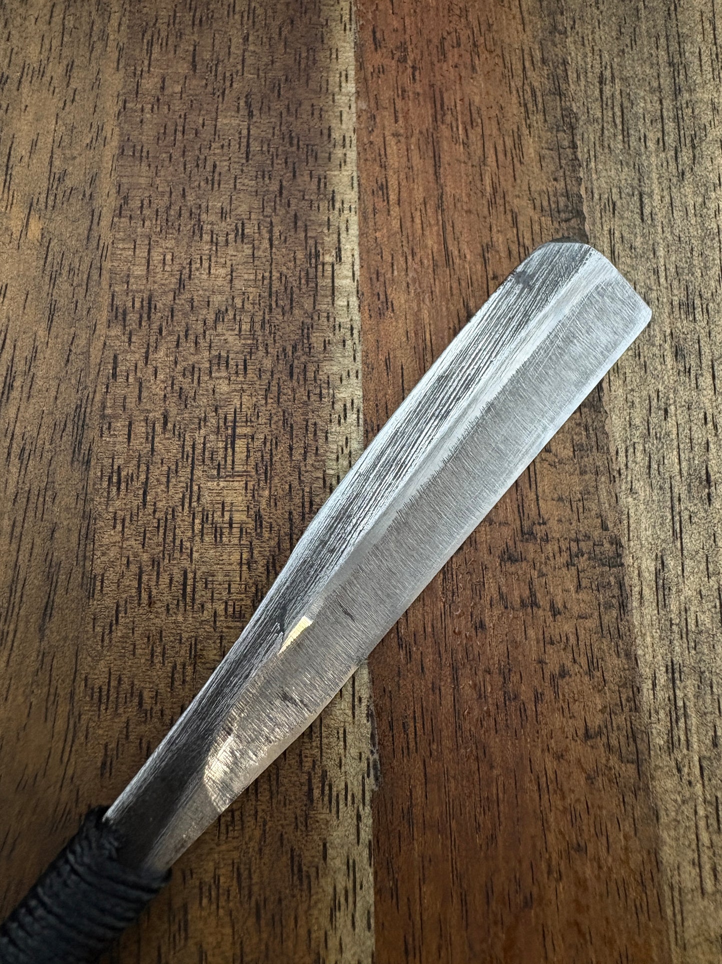 Vintage Japanese Kamisori Straight Razor Shave Ready Custom Grip