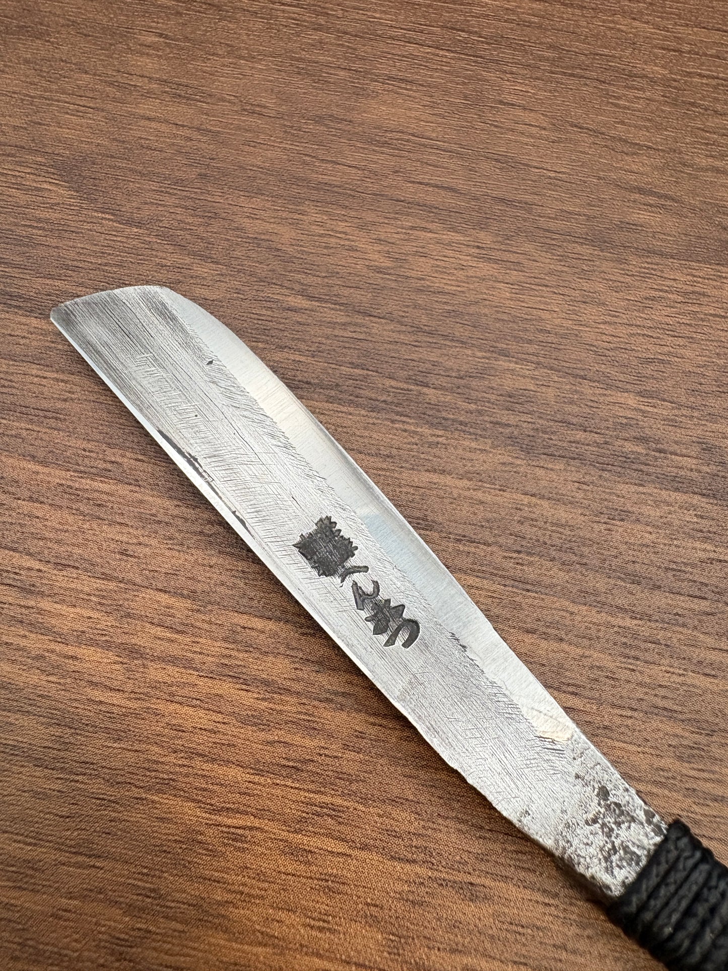 Henkotsu Vintage Japanese Kamisori Straight Razor Shave Ready Custom Grip