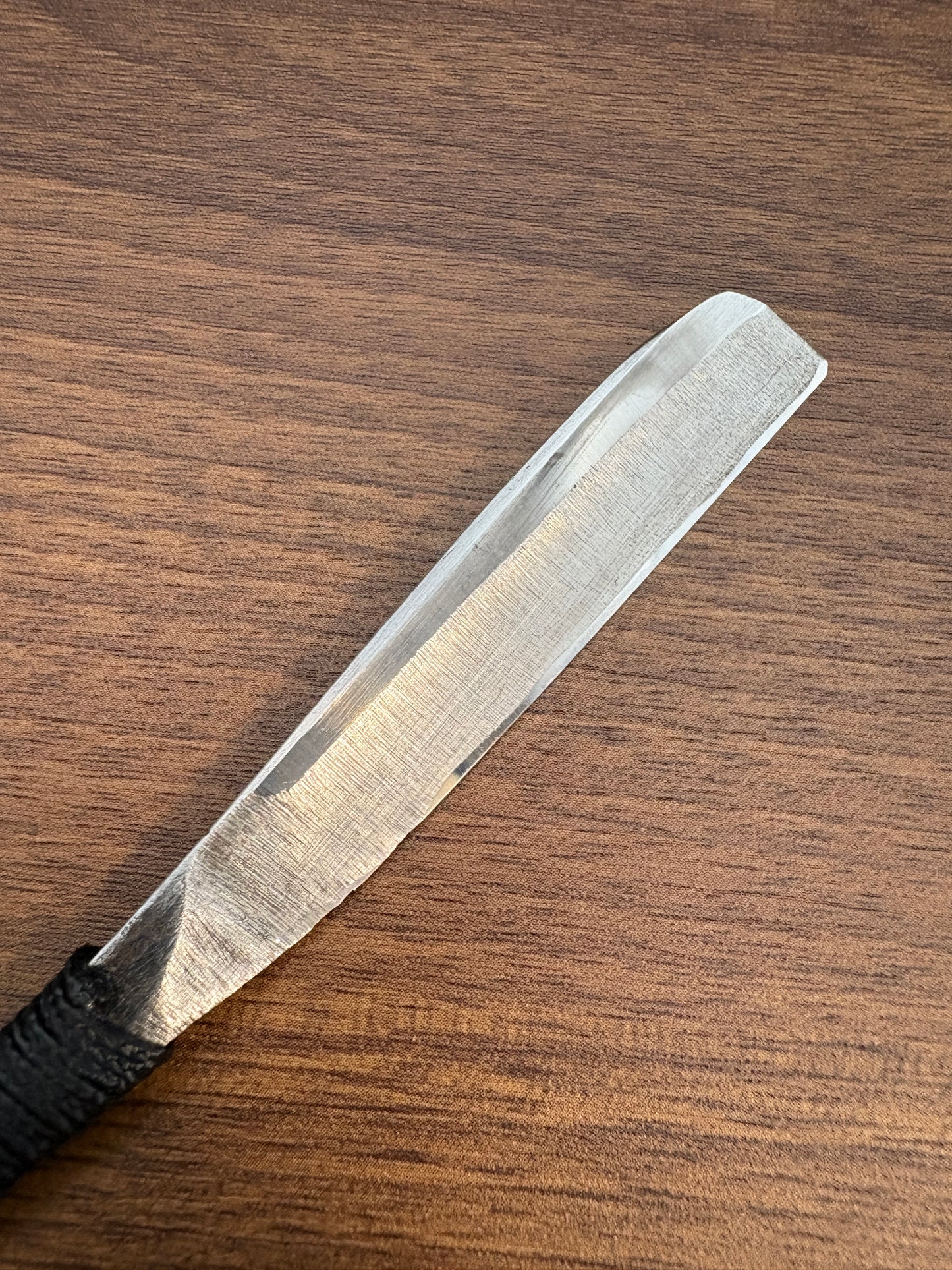 Henkotsu Vintage Japanese Kamisori Straight Razor Shave Ready Custom Grip