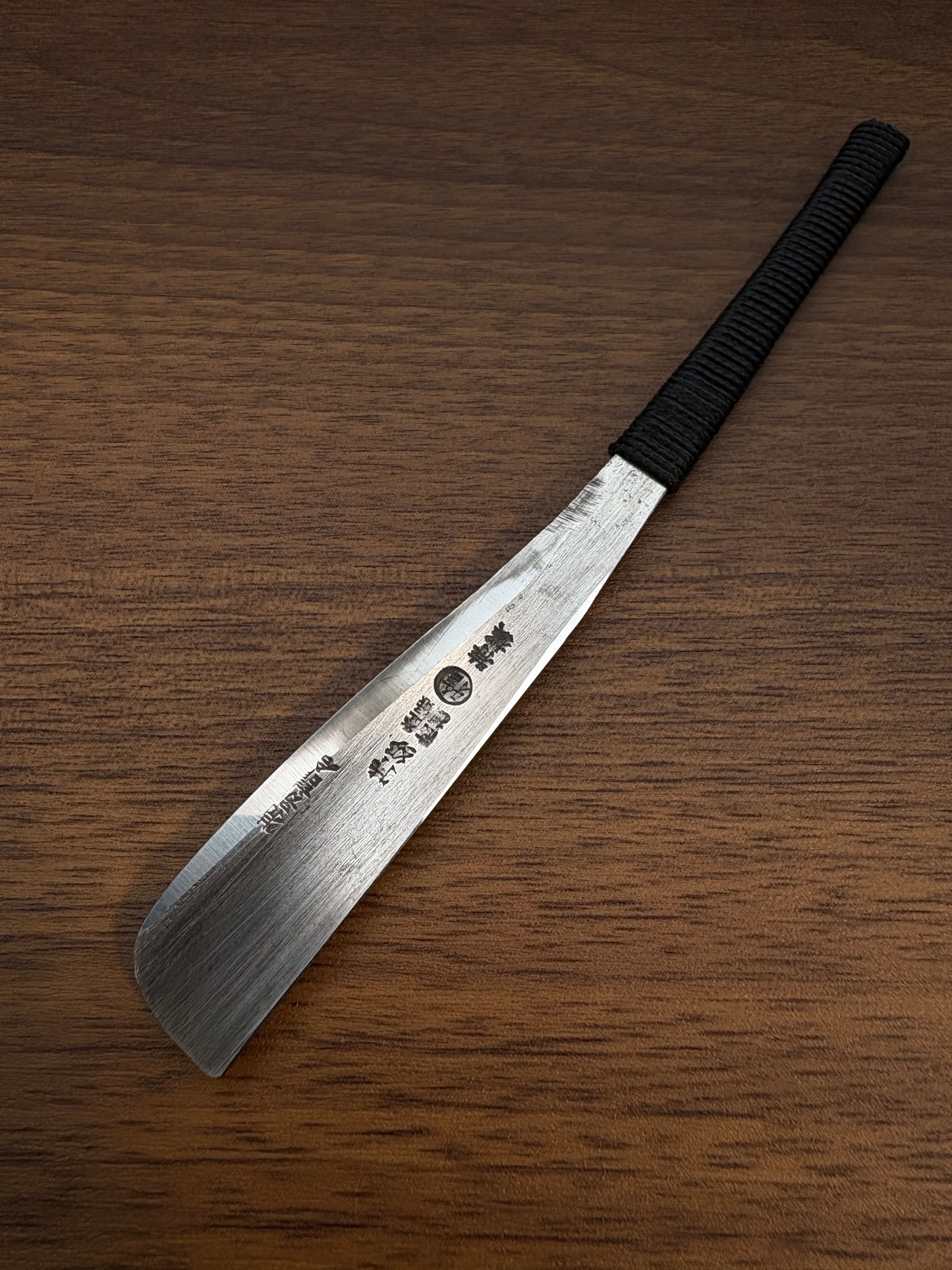 Tokusei Miyabi Vintage Japanese Kamisori Straight Razor Shave Ready Custom Grip