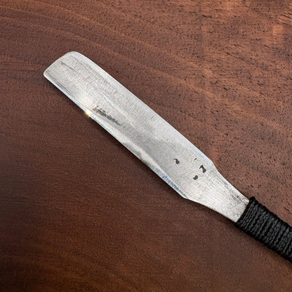 Vintage Japanese Kamisori Straight Razor Shave Ready HHT Custom Grip